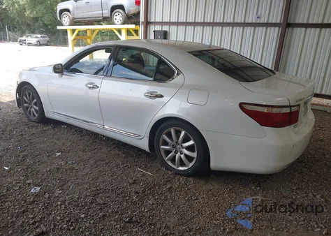 2007 Lexus Ls 460 из США, поврежденный, VIN JTHBL46F875009429